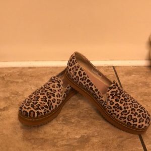 Toms Leopard Print Flats
